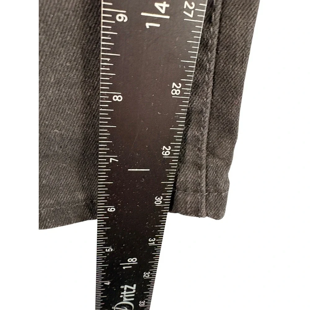 RGSTR Denim Jeans Mens 32 Black Classic Five-Pocket Stretch Straight Leg Outdoor